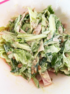 納豆サラダ-レシピのメイン写真