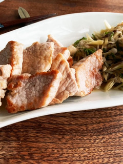夏の☆薬味たっぷりポークソテー-レシピのメイン写真