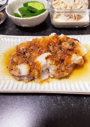 凍らせて！ヘルシー豆腐ハンバーグ-レシピのメイン写真