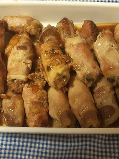 今週の作りおきおかず 肉巻き餃子照り焼き-レシピのメイン写真