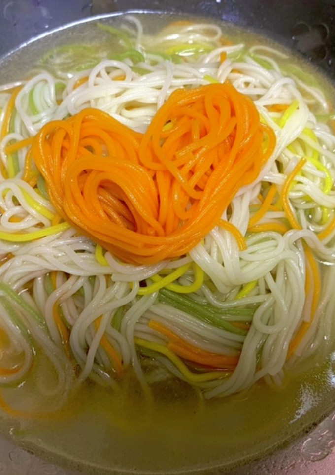 簡単！塩スープのさっぱりそうめん！-レシピのメイン写真