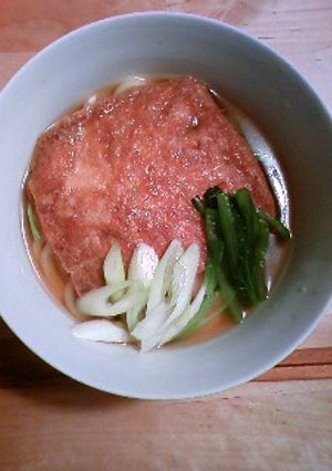 あったかきつねうどん-レシピのメイン写真