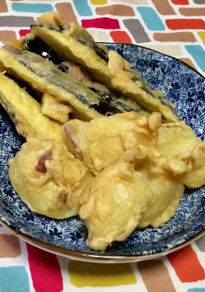 超簡単☆さっぱり梅味!梅天ぷら♪♪♪-レシピのメイン写真