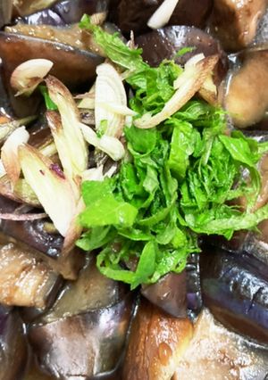 簡単♪調味料３つ♪茄子の焼きびたし-レシピのメイン写真