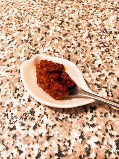 クコの実で甘酒-レシピのメイン写真