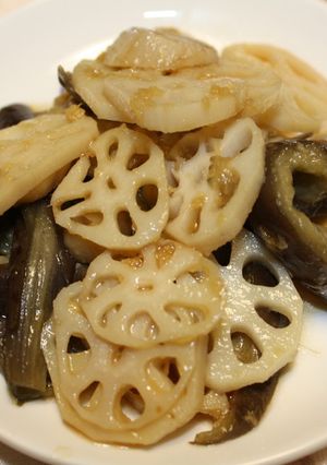 なす嫌いでも大丈夫☆　なすれんこんサラダ-レシピのメイン写真
