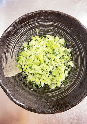 【離乳食中期】レンジでチンゲン菜-レシピのメイン写真