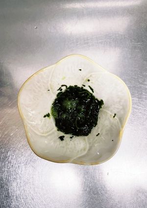 【離乳食中期】レンジでわかめ-レシピのメイン写真