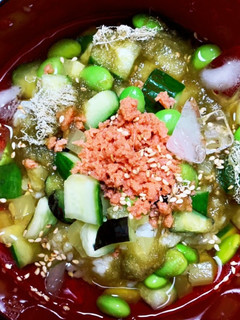 冷製・具だくさん茶漬け-レシピのメイン写真