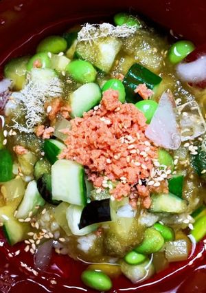 冷製・具だくさん茶漬け-レシピのメイン写真