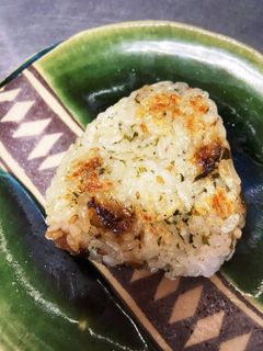 胡瓜の漬物の焼きおにぎり-レシピのメイン写真