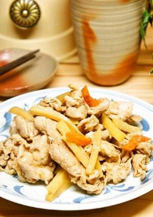 フライパンで豚とじゃが芋のオイスター炒め-レシピのメイン写真