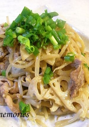 シャキシャキ蓮根のにんにくバター炒め♪-レシピのメイン写真