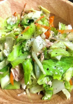 無限キャベツ、レンチン簡単！-レシピのメイン写真