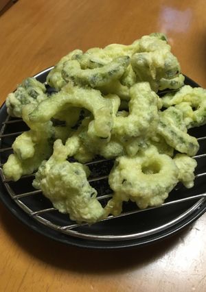 我が家の夏の定番レシピ☆ゴーヤの天ぷら-レシピのメイン写真