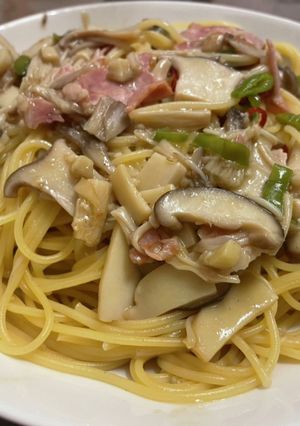 梅香る和風キノコソース-レシピのメイン写真