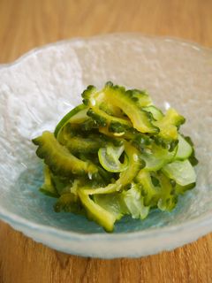 大人な酢の物♪胡瓜とゴーヤの酢の物♪-レシピのメイン写真
