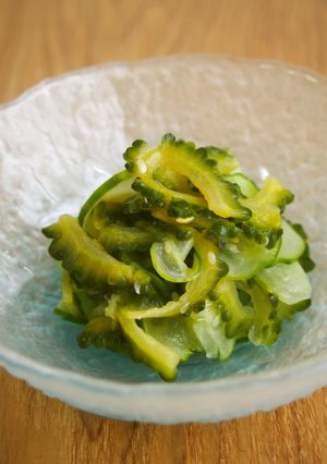 大人な酢の物♪胡瓜とゴーヤの酢の物♪-レシピのメイン写真