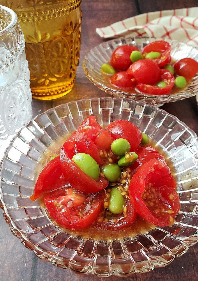 ちぎりトマトと枝豆の中華サラダ-レシピのメイン写真