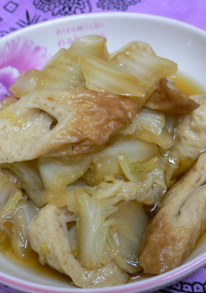 白菜とちくわの簡単煮-レシピのメイン写真