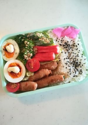 姉 高校生のお弁当2021/07/26-レシピのメイン写真