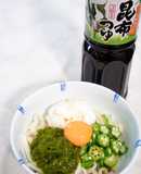 ねばねばとろろぶっかけうどん