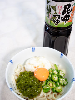 ねばねばとろろぶっかけうどん-レシピのメイン写真