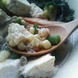 蟹とコーンと豆腐の和風スープ