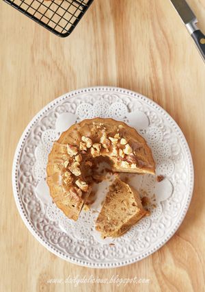 コーヒーとクルミケーキ-レシピのメイン写真