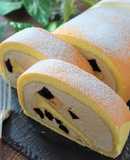 ふわふわコーヒーロールケーキ