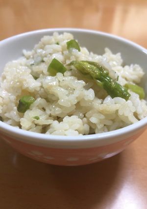 アスパラご飯-レシピのメイン写真