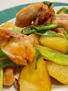 鶏肉とじゃがいもの照り煮-レシピのメイン写真
