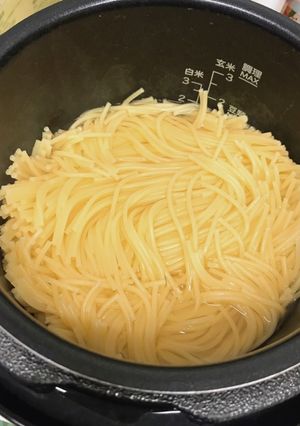 電気圧力鍋0分　0分パスタ-レシピのメイン写真