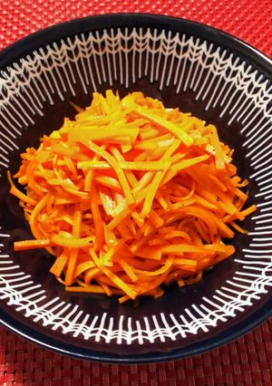 甘酸っぱいにんじんきんぴら-レシピのメイン写真