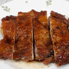 รูปของ 【照り焼きチキン】皮パリに仕上げる