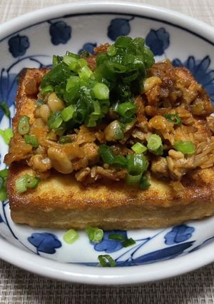 厚揚げの旨辛ソース-レシピのメイン写真