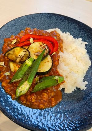時短の夏野菜トマトカレー-レシピのメイン写真