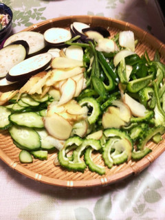 夏野菜のサラダしゃぶしゃぶ-レシピのメイン写真