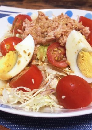 野菜も食べる★サラダうどん-レシピのメイン写真