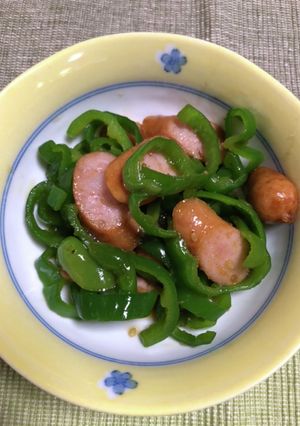 ピーマン炒め-レシピのメイン写真