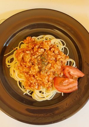野菜たっぷりミートソース-レシピのメイン写真