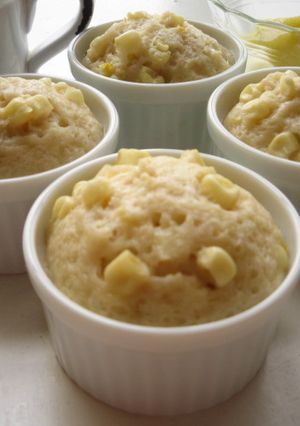 甘さ控えめ！とうもろこし蒸しパン-レシピのメイン写真