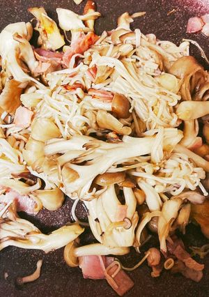 秋☆モリモリ食べれるきのこバタぽんソテー-レシピのメイン写真