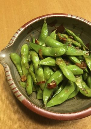 枝豆のペペロンチーノ-レシピのメイン写真