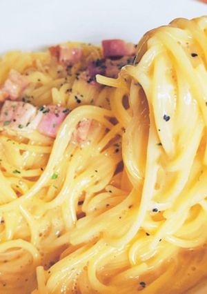 究極ズボラの濃厚カルボナーラ-レシピのメイン写真