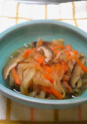 切干大根の煮物-レシピのメイン写真