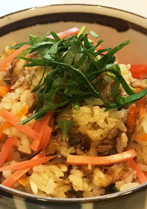 冷凍たこ焼きで炊き込みご飯-レシピのメイン写真