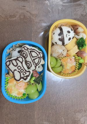 簡単キャラ弁-レシピのメイン写真
