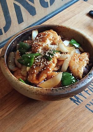 こってりヘルシー★ささみ丼-レシピのメイン写真