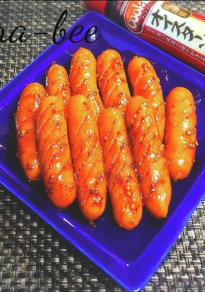 コクうま!オイスター照りマスウインナー-レシピのメイン写真